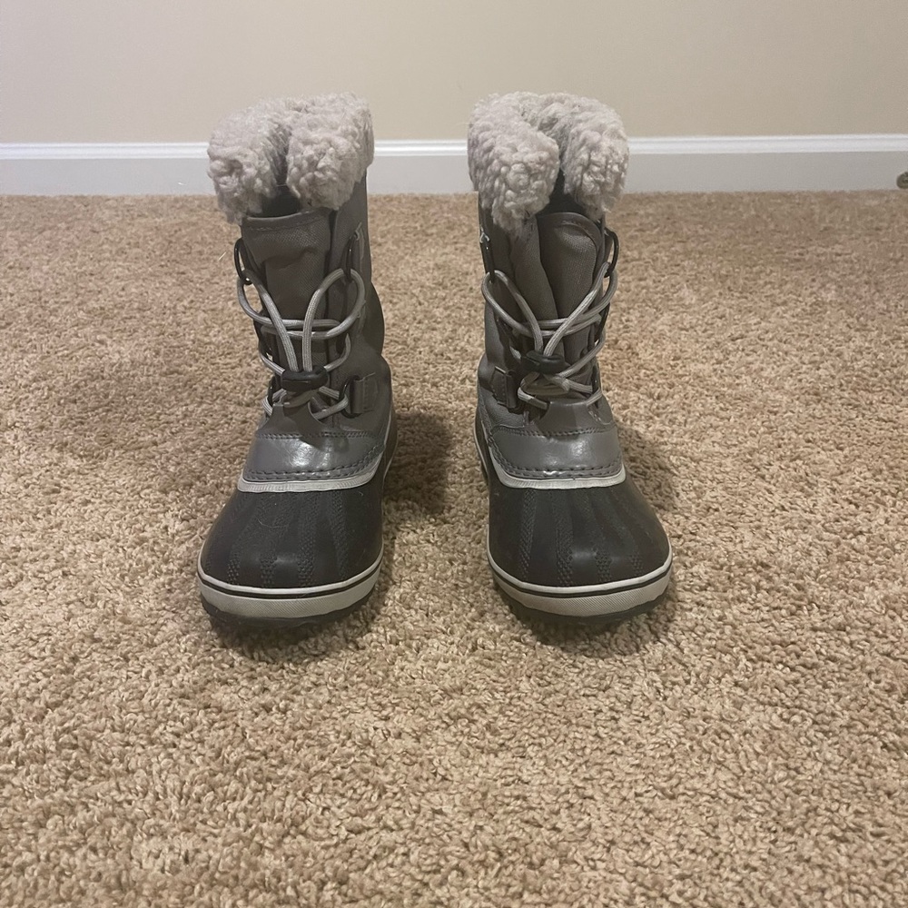 Kids Sorel Yoot Pac Nylon Snow Boots